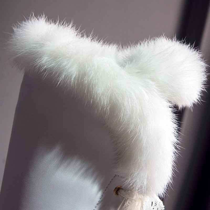New High-Cut Stiletto Knee-High Boots - - boots