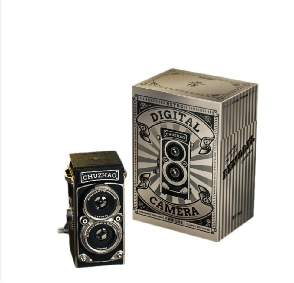 Dual-Reverse Mini Retro Digital Camera - - camera