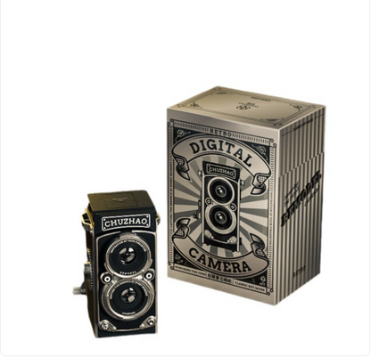 Dual-Reverse Mini Retro Digital Camera - - camera
