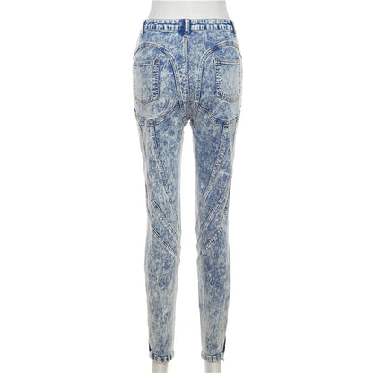 Womens High Waist Denim Jeans