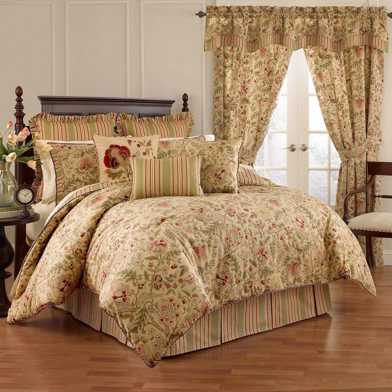 Waverly Imperial Antique King Comforter Set - - comforter