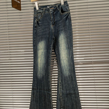 American Retro Design Sheath Jeans - - Women's Fashion - Women's Clothing - Bottoms - Jeans