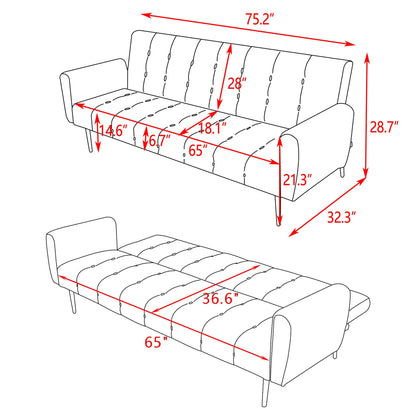 Comfort Compact Design Sofa Bed- Unique Piece Furniture- {{Product type}}