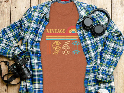Retro Vintage 1960 Graphic Design Cool Style T-Shirt- Cloud 16 Clothing Co.- {{Product type}}