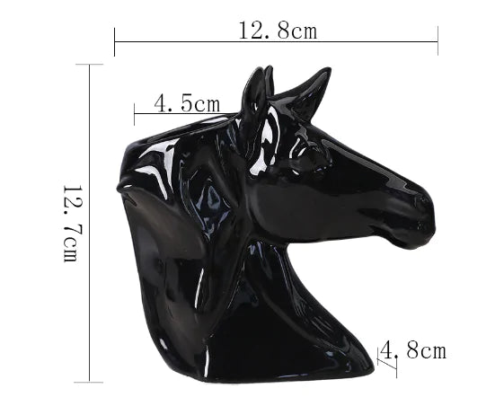 Horse Head Ceramic Flower Pot