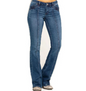 Slim Horn Washed Jeans - Dark Blue M - Women's Fashion - Women's Clothing - Bottoms - Jeans