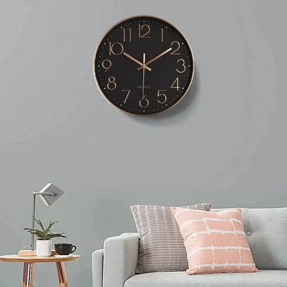 10 Inch Aesthetic Minimalist Large Mechanic Clock Wall