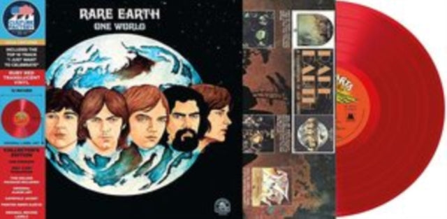 Rare Earth - One World (Red Translucent LP Vinyl)- Weekly Hype- {{Product type}}