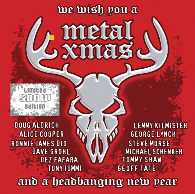 Various Artists - We Wish You A Metal Xmas & A Headbanging New Year (Snow White Vinyl/2LP)- Weekly Hype- {{Product type}}