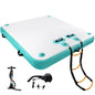 TONKOUM Multiuse Inflatable Dock - 6 x 5.25 x 0.5ft - inflatable dock
