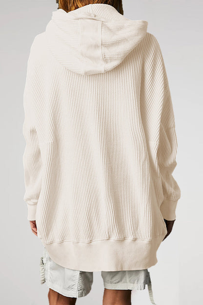 Zip-Up Long Sleeve Jacket - -
