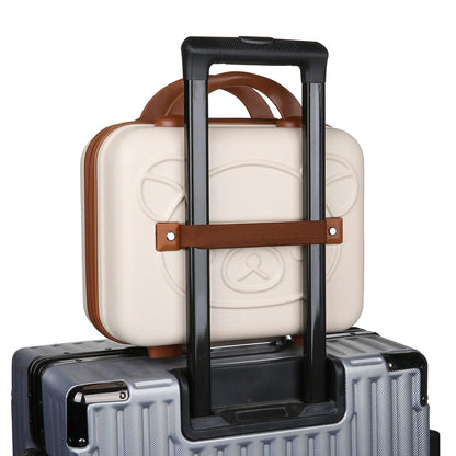 Luxury Cartoon Bear Travel Suitcase for Kids (14-Inch) Kia Day Design