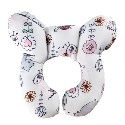 New Protective Baby Travel Pillow Flower