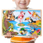 Baby Montessori Wooden Puzzle Board - Kia Day Design