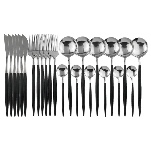 Kitchen Fork Knife Spoon Tableware Set