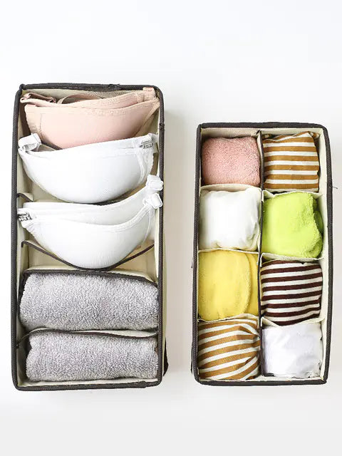 Multicolor Lingerie Storage Box Set