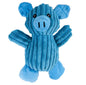 Dog Chew Squeak Toys Blue Pig