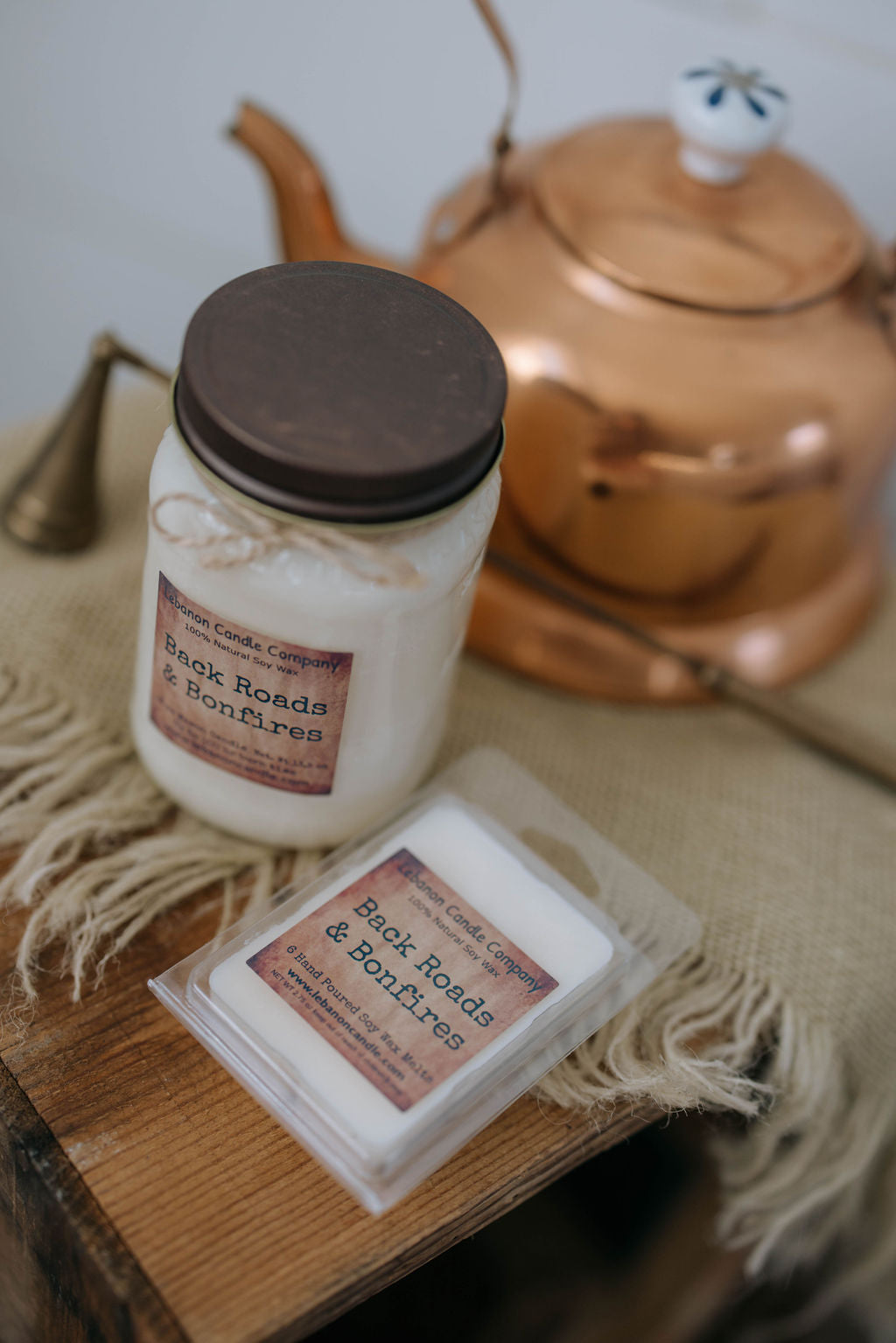 Back Roads & Bonfires Candle - - Candles & Melts