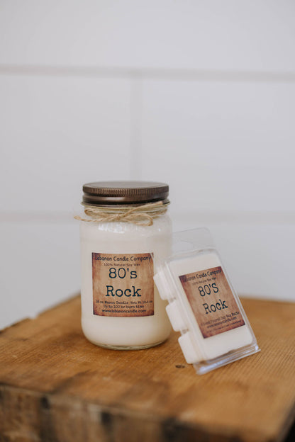 80's Rock Candle - - Candles & Melts