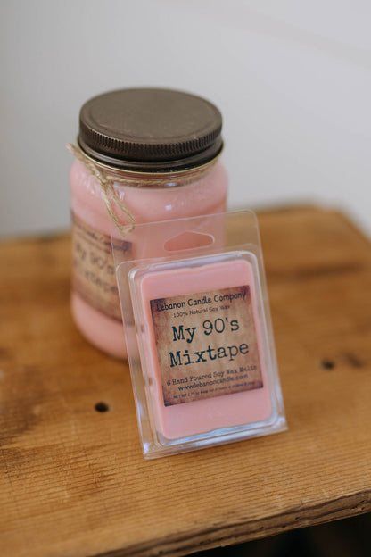 My 90's Mixtape Candle - - Candles & Melts