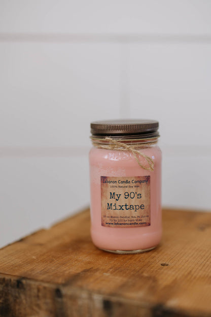 My 90's Mixtape Candle - - Candles & Melts