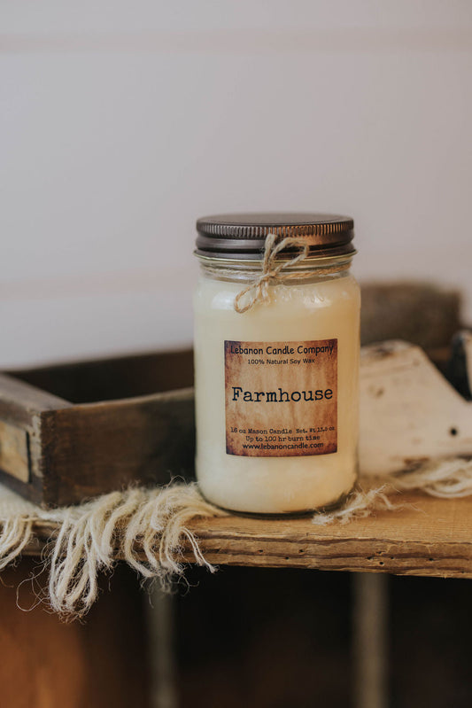 Farmhouse Candle - - Candles & Melts