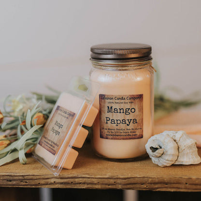 Mango Papaya Candle - - Candles & Melts