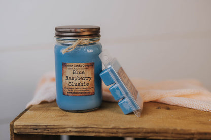 Blue Raspberry Slushie Candle - - Candles & Melts