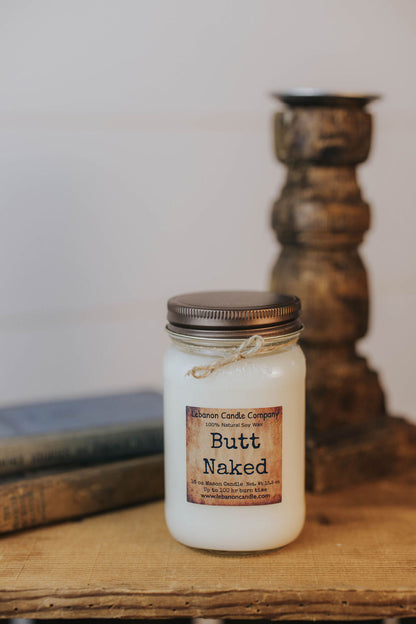 Butt Naked Candle - - Candles & Melts