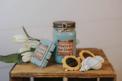 Tiki's & Tan Lines Candle - - Candles & Melts
