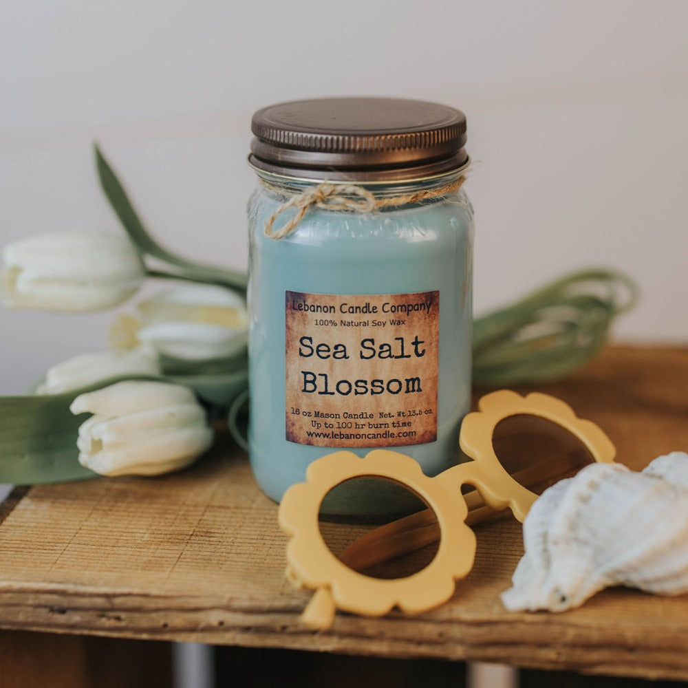 Sea Salt Blossom Candle - - Candles & Melts