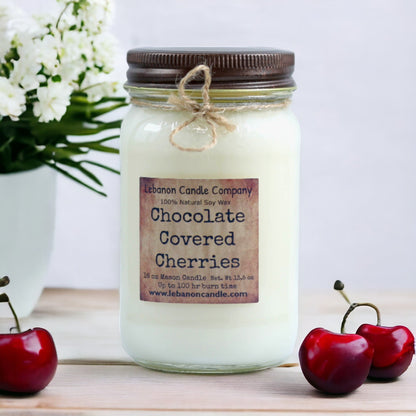 Chocolate Covered Cherries Candle - - Candles & Melts