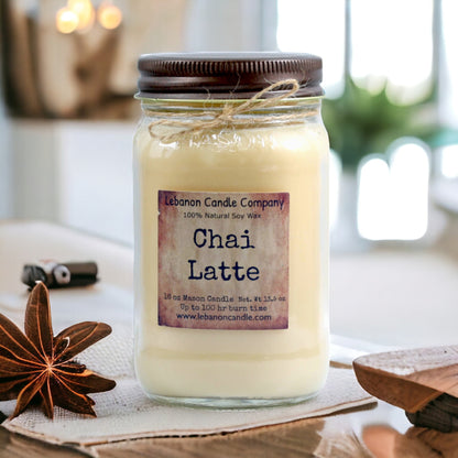 Chai Latte Candle - - Candles & Melts