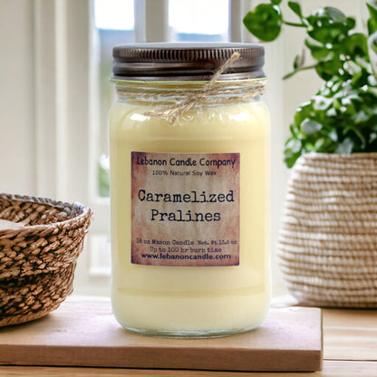 Caramelized Pralines Candle - - Candles & Melts