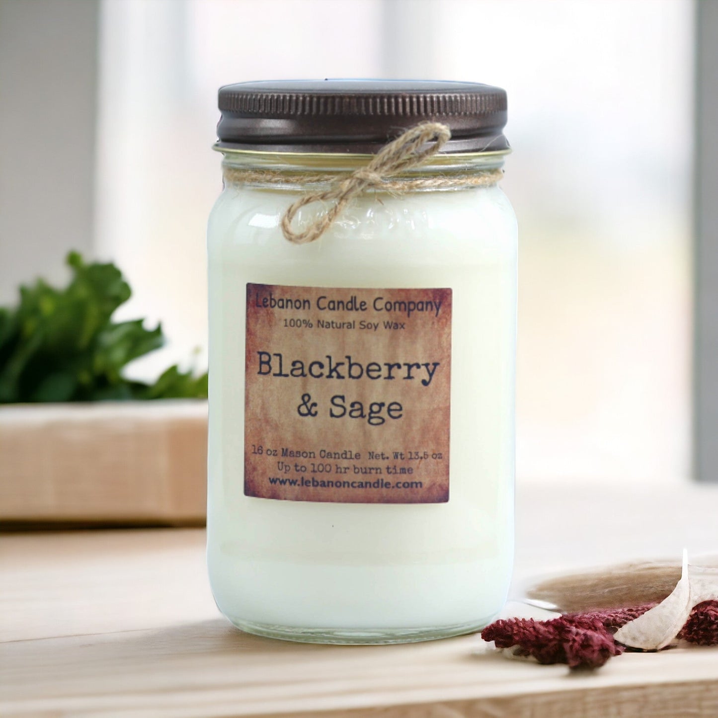 Blackberry & Sage Candle - - Candles & Melts