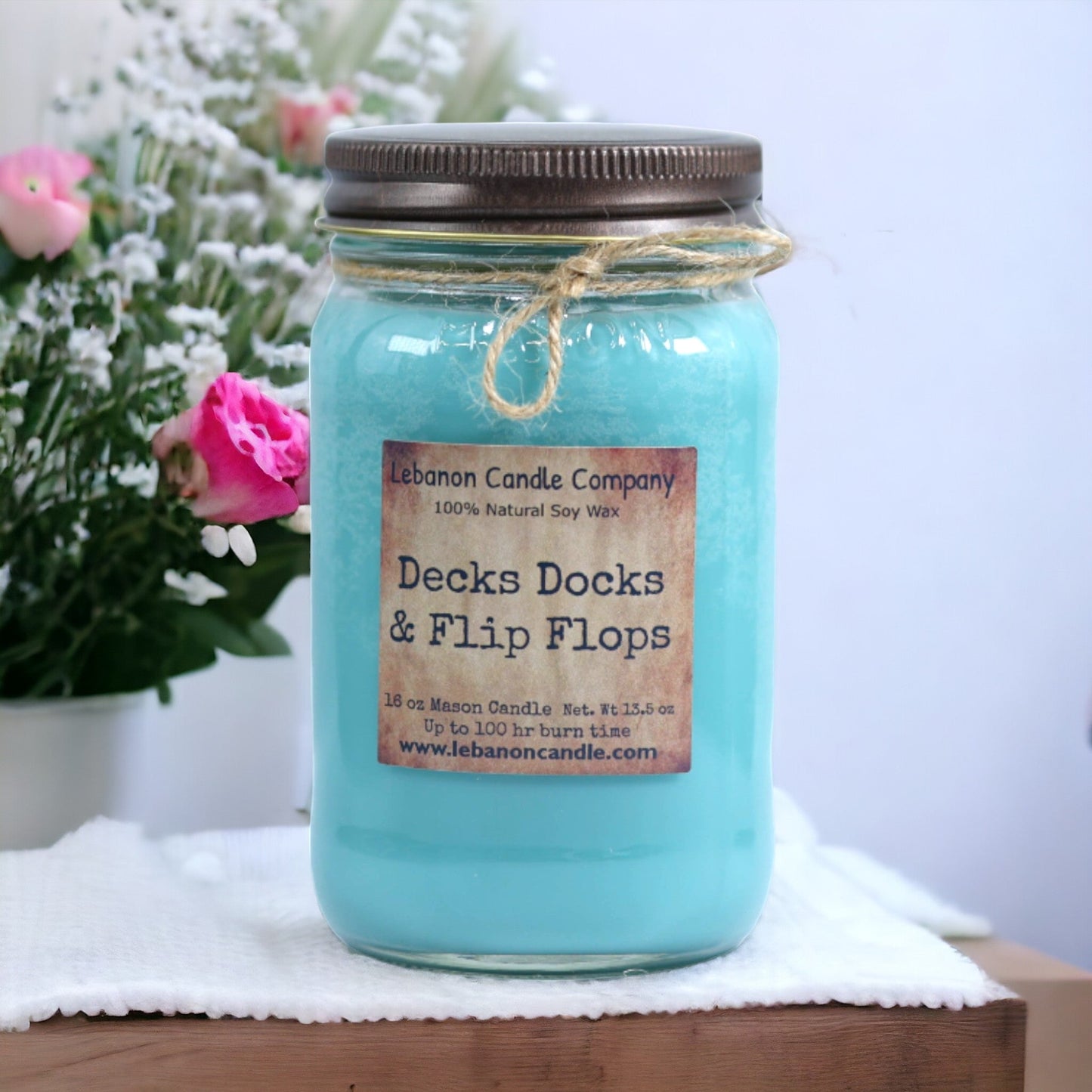 Decks Docks & Flip Flops Candle - - Candles & Melts