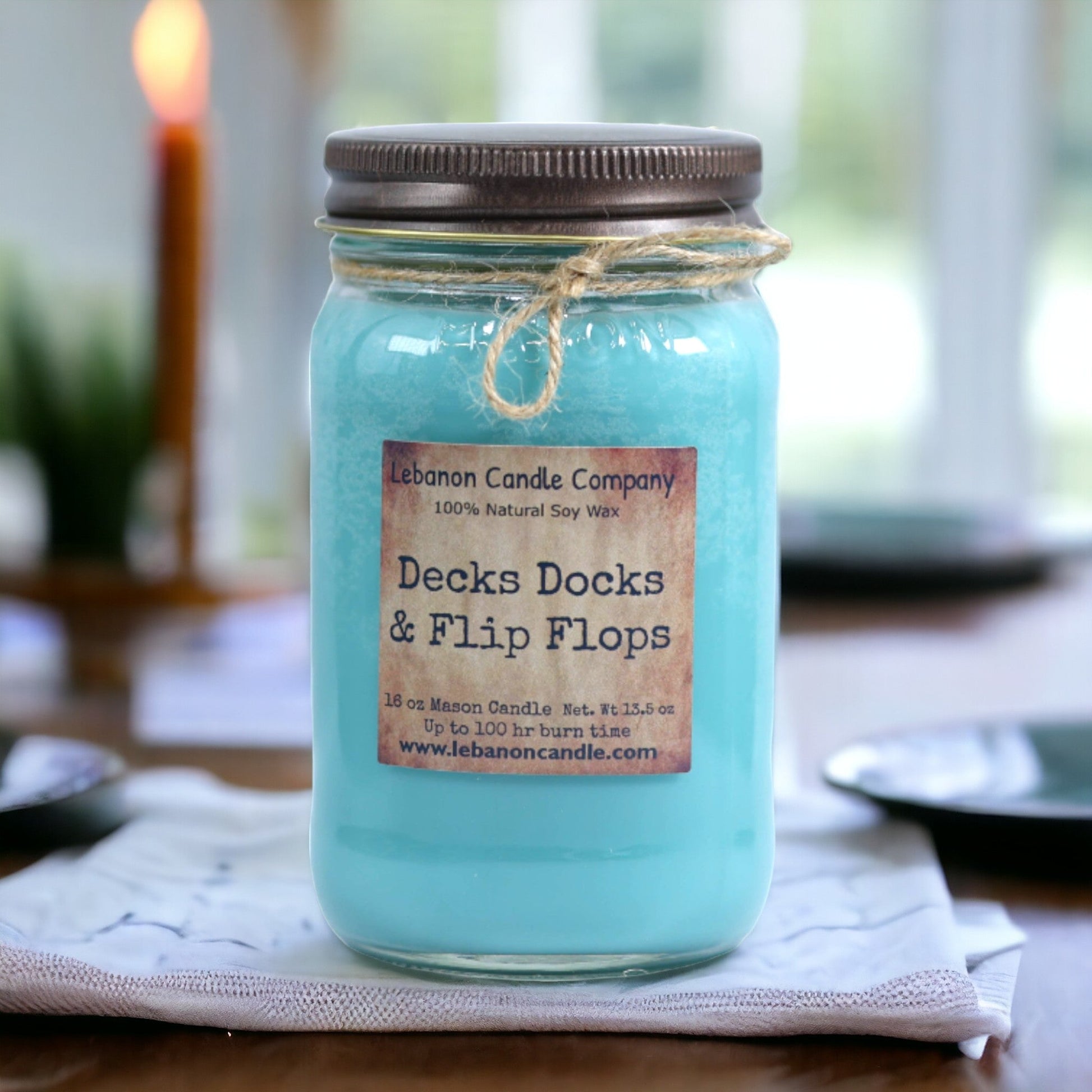 Decks Docks & Flip Flops Candle - - Candles & Melts