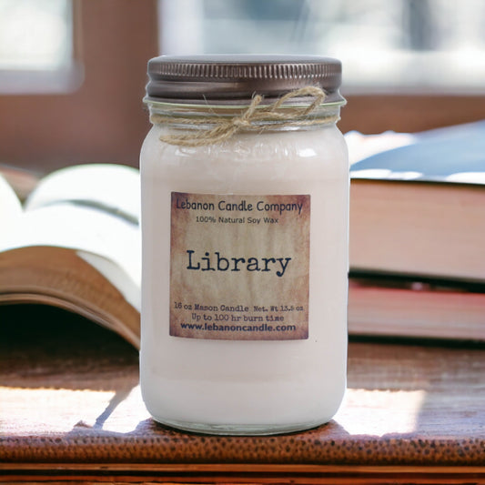 Library Candle - - Candles & Melts