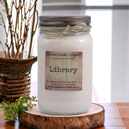 Library Candle - - Candles & Melts