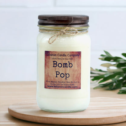 Bomb Pop Candle - - Candles & Melts