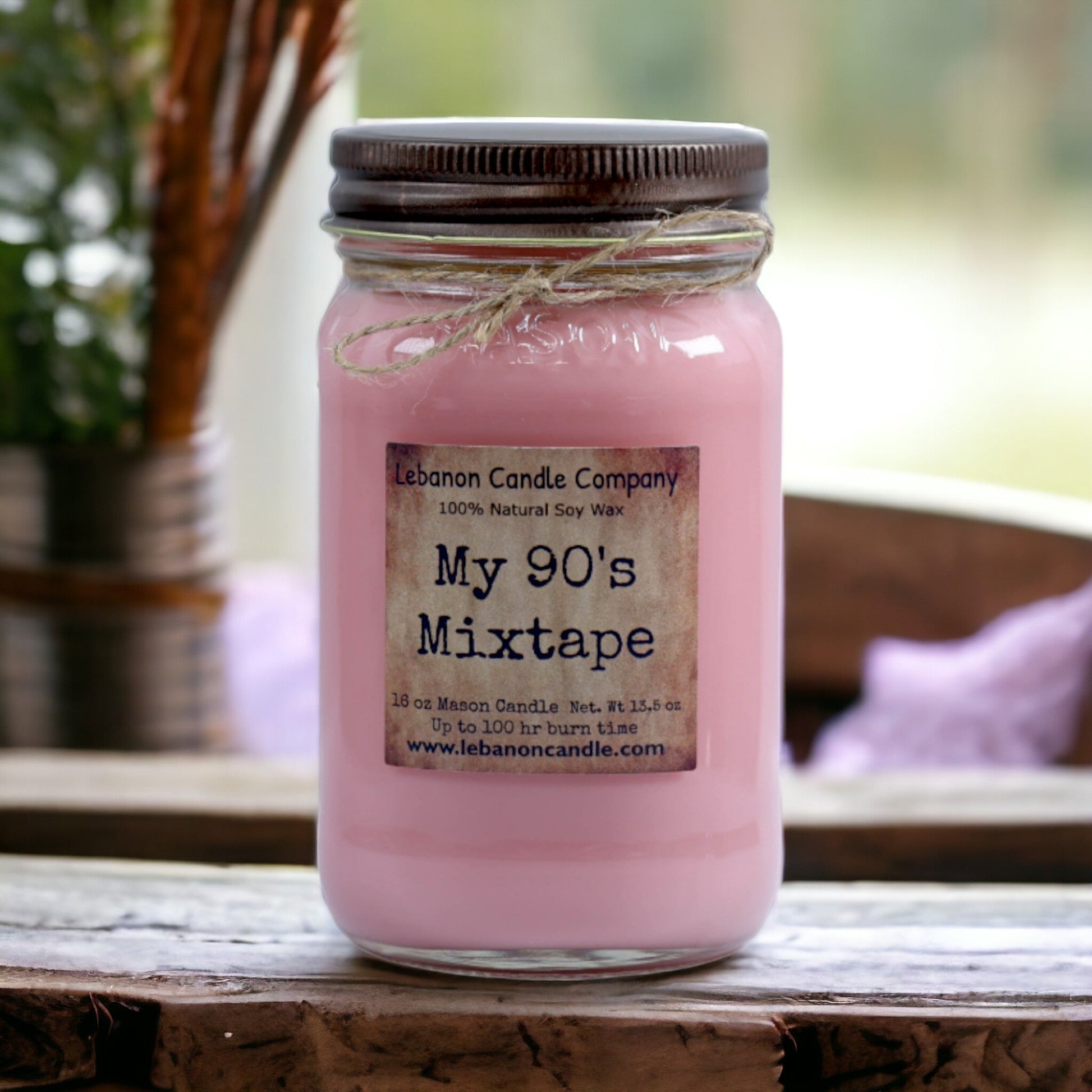 My 90's Mixtape Candle - - Candles & Melts