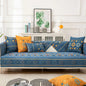 Modern Chenille Jacquard Sofa Blanket - LLN Bohemia-Blue 45*45 pillow cover with core - Sofa blanket