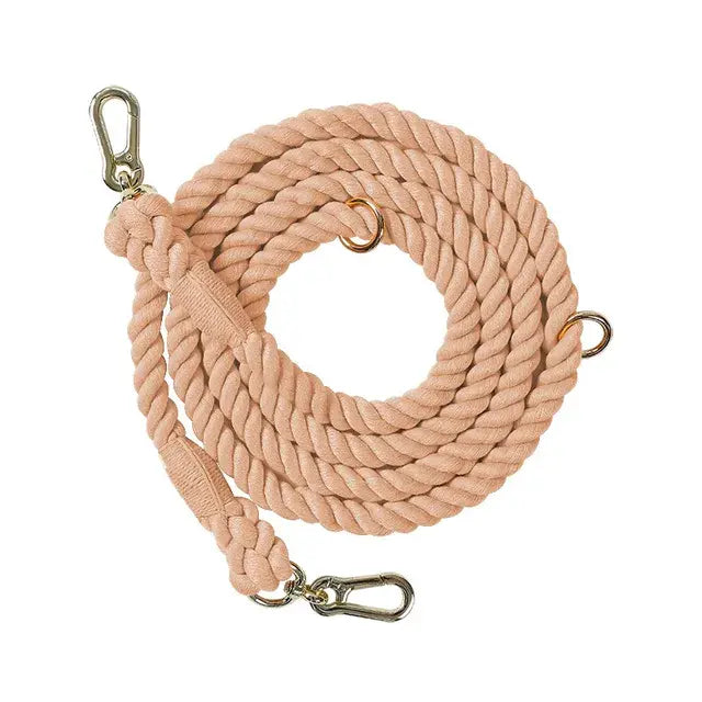 Handmade Braided Cotton Rope Dog Leash