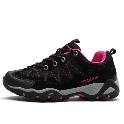 Wear-Resistant Hiking Shoes Non-Slip Climbing Canvas Women2