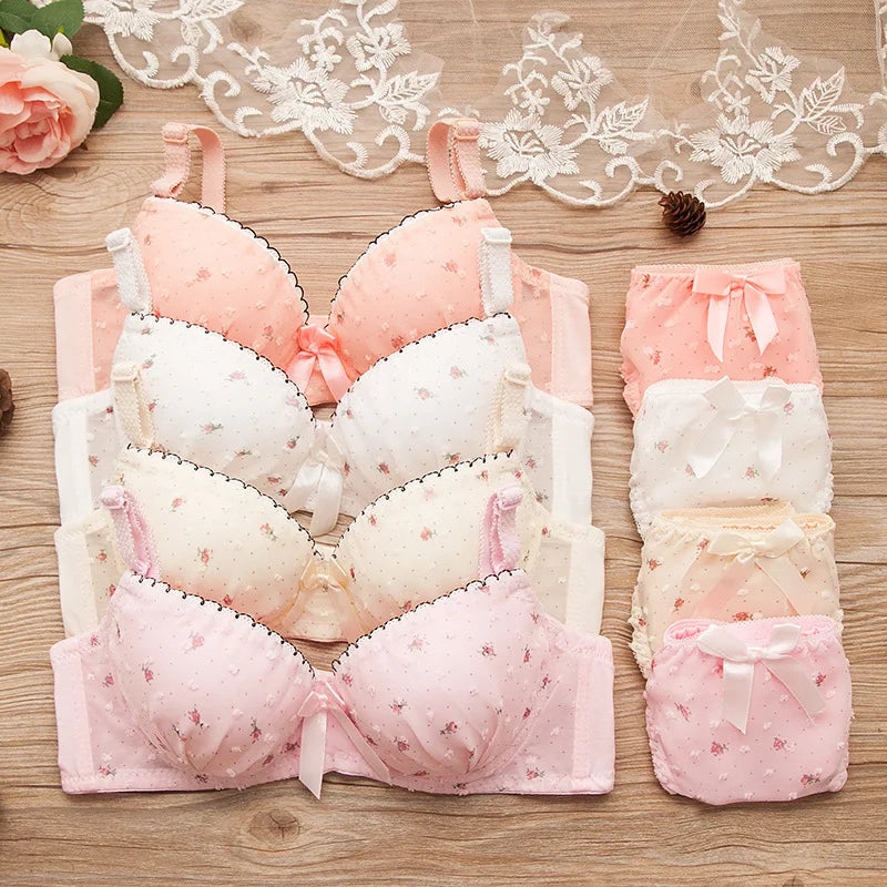 Lingerie Set Push Up Bra and Panty Set for Women