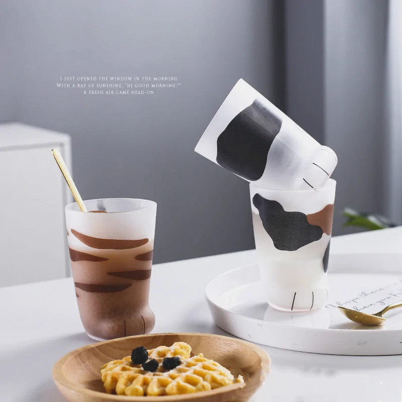 Creative Cute Cat Paws Glass - Kia Day Design