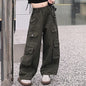 Kids Cargo Pants green