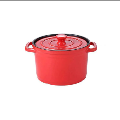 Classic Durable Colorful Ceramics Enamel red