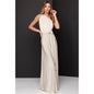 Long Wrap Dress - Sliver Small - dress
