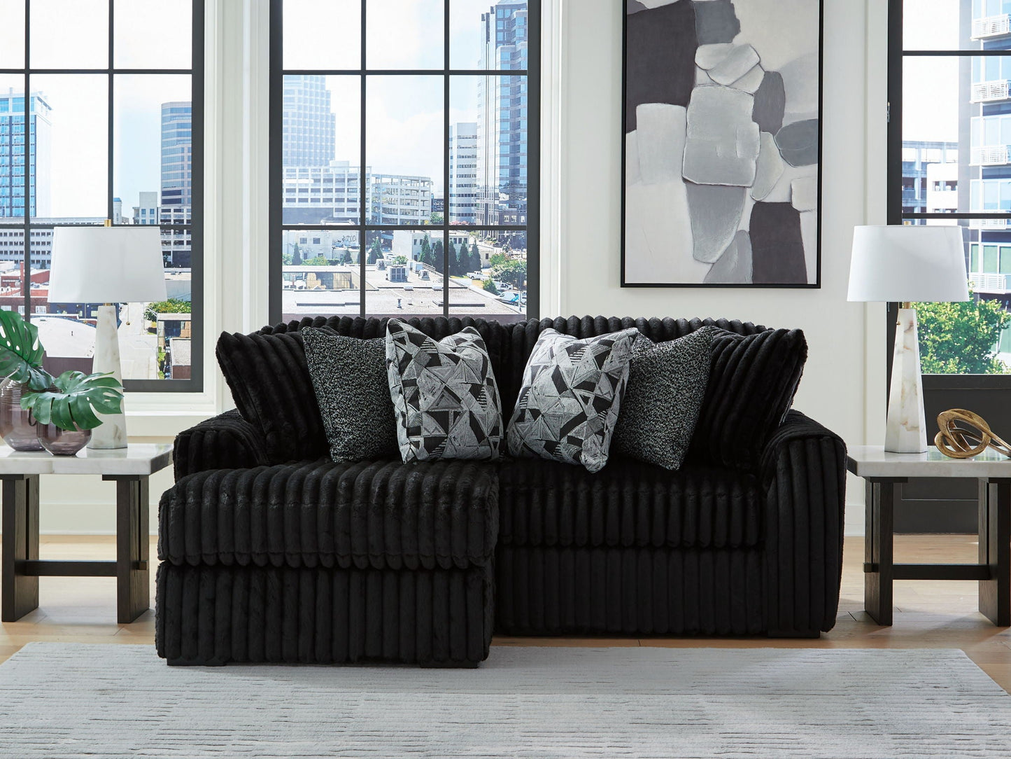 Midnight-Madness - Sectional - - Stationary Sectionals